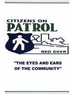 Red Deer City Citizens On Patrol